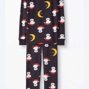 Hanna Andersson Mickey Santa Pajama Set Sz 120cm